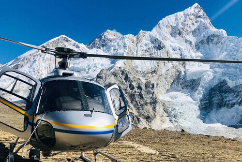 Hotel Everest View Helicopter Tour with Breakfast